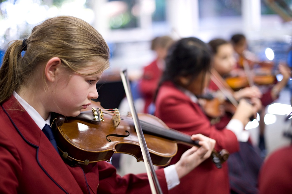 Music is part of the Co-Curricular Program from Year 4