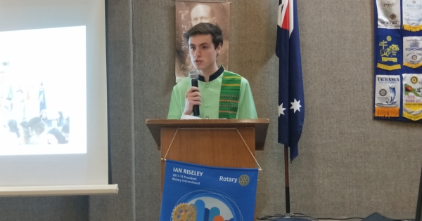 Presentation to the Pakenham Rotary Club (MUNA)