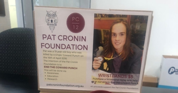 PAT CRONIN FOUNDATION BBQ FUNDRAISER